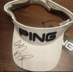 ゴルフ用バイザー (直筆サイン入り) 2025年最新】ゴルフ サイン バイザーの人気アイテム - メルカリ