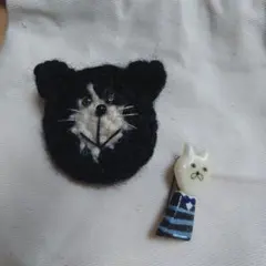 2025年最新】羊毛フェルト黒猫ブローチの人気アイテム - メルカリ