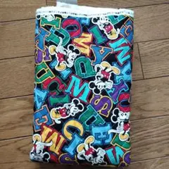 ミッキーマウス キルティング生地