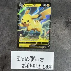 ピカチュウVプロモ　ピカボール　エレキサークル