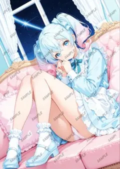 C103 リン⭐︎ユウ 雪花ラミィ 等身大タペストリー - メルカリ