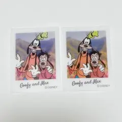 インスタント写真風ステッカー チェキ シール グーフィー マックス グマク