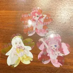 ひみつのアイプリ　アイプリ　桜型クリアカード　クリカ　ひまり　つむぎ　おとめ