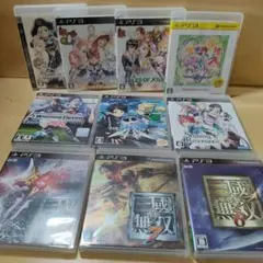 PS3 ゲームソフト 10本セット tr