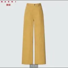 【1/31まで値下げ‼️】UNIQLO MARNI バギージーンズワイドデニム