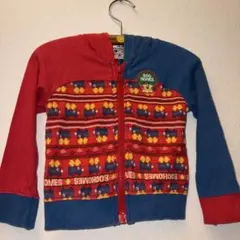 BOO HOMES クレイジーパターン ジップアップパーカー