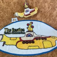 THE Beatles Yellow Submarine マット 2点セット