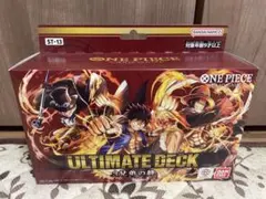 新品未開封 ワンピースカード ULTIMATE DECK 3兄弟の絆 ワンピース