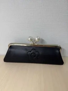 マリークワント　がま口　ペンケース