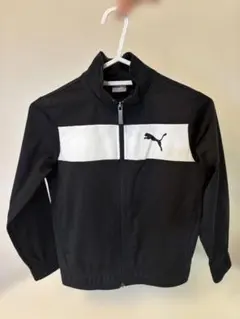PUMA ジャケット 黒/白 130cm