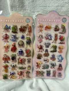 イタリアンブレインレッド　ボンボンドロップシール　2枚セット