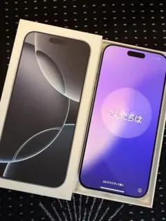 【破格・美品】Apple iPhone 16 Pro Max ホワイトチタニウム