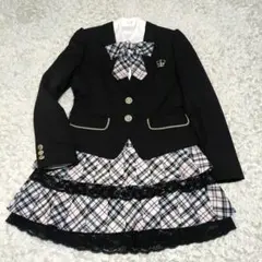 ELLE en noir スーツ5点セット 女の子 スカート 卒服 150