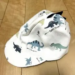 専用　 ジェラートピケ 恐竜　帽子　トサカ付き