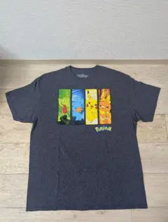 Pokémon ポケモン Tシャツ XLサイズ グレー アニメ マニア