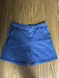 デニムブルー Lサイズ ショートパンツ