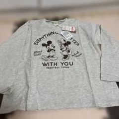 新品 ミッキー＆ミニー 長袖Tシャツ 130cm