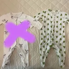 next baby 足つきカエルロンパースのサムネイル