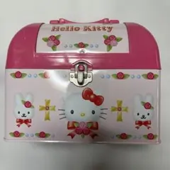 ハローキティ 小物入れ 缶ケース 当時物 2002年 バニティ平成レトロY2K