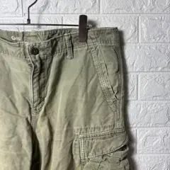 Gap カーゴパンツ カーキ色Sサイズ【621】