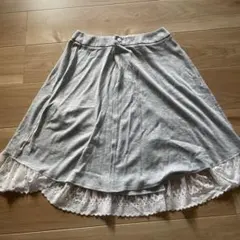 Benesse 授乳ケープ お昼寝ケープ 授乳カバー グレー レース ポケット付