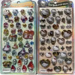 【正規品】サンリオ うるちゅるPOPシール 2枚セット