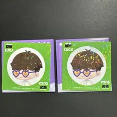 スシロー　BTS インザソム　ステッカーセット　SUGA