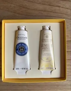 L'Occitane ハンドクリームセット 30ml x 2 オリジナルボックス