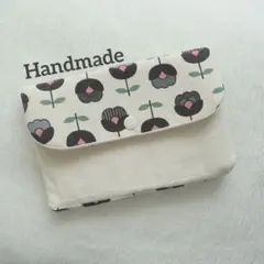 花柄　マルチケース　お薬手帳ケース　母子手帳ケースS 通帳ケース