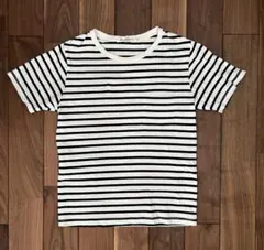 【FREAK'S STORE】 ストライプ柄 半袖Tシャツ