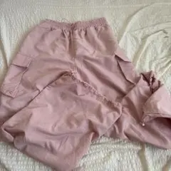 ピンク カーゴパンツ ワークパンツ