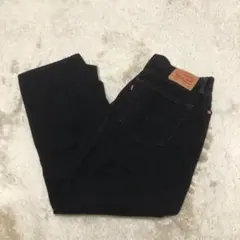 【現行】リーバイスLevi's550 ブラックデニム　バギー　エジプト製　W36