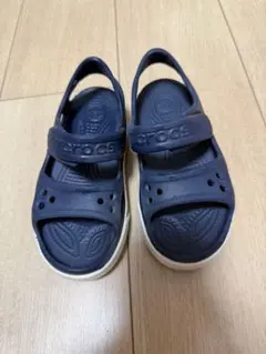 Crocs クロックス サンダル ネイビー C10 (17.5cm相当)