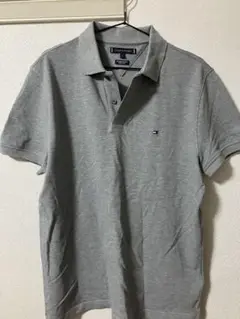 TOMMY HILFIGER 1985 ポロシャツ L グレー