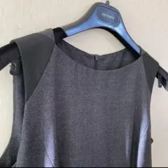 美品　チヴィディーニ　ノースリーブワンピース　リネン100 ブラウン　44 2025年最新】CIVIDINI ワンピースの人気アイテム - メルカリ