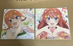 五等分の花嫁 映画特典 色紙　中野四葉　中野五月