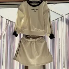 ALGYセットアップ ホワイト 130センチ