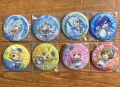 C賞 缶バッジ 全8種 まとめ売り 雪ミクあそーと2020 初音ミク ガシャポン