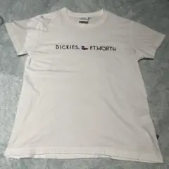 Dickies FT.WORTH 刺繍 半袖Tシャツ ホワイトのサムネイル