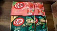 キットカット 4袋セット 苺 濃い抹茶のサムネイル