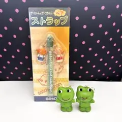 【レア】レトロ サトちゃん サトコちゃん ペアストラップ ケロちゃん 2体セットのサムネイル