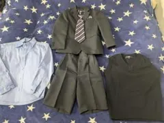 《卒園式・入学式に》スーツセット 110cm(ベスト120cm）《6点セット》