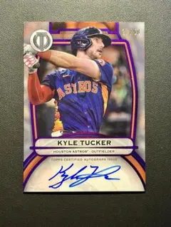 49 カイル・タッカー 2025 Topps Tier one 直筆サイン - メルカリ