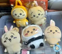 j*t様 ちいかわ◇うさぎ ぬいぐるみ5点まとめ売り♪︎