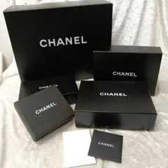CHANEL シャネル 空箱 5点セット バッグ 小物入れ ブラック ギフト箱