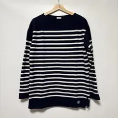 メンズ　Orcival ストライプ 長袖Tシャツ サイズ6
