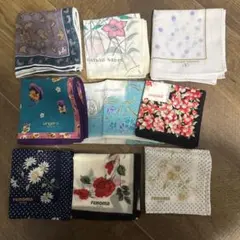 ブランドハンカチ まとめ売り 9枚セットのサムネイル