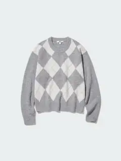 ユニクロ プレミアムラムクルーネックセーター Mサイズ