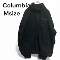 コロンビア フルジップジャケット Mサイズ 黒 アウトドア防寒