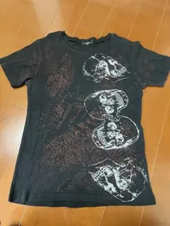 h.NAOTO カットソー スカル柄　Tシャツのサムネイル